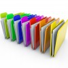 Colorful folders