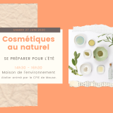 Cosmétiques au naturel - 27/06/2020