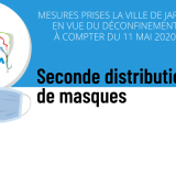 Seconde distribution de masques