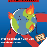 Affiche brulage des déchets verts