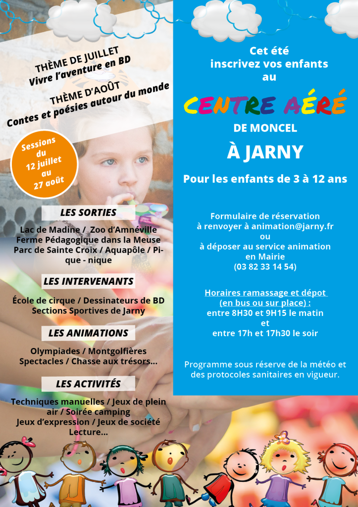 Flyer centre aéré 2021