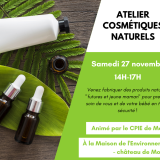 atelier cosmétiques naturels