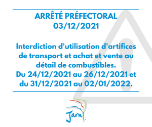 arrête préfet 03/12/2021