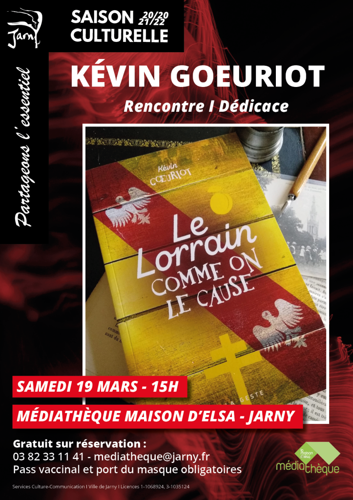 Affiche Kevin Goeuriot