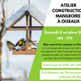 atelier mangeoire à oiseaux