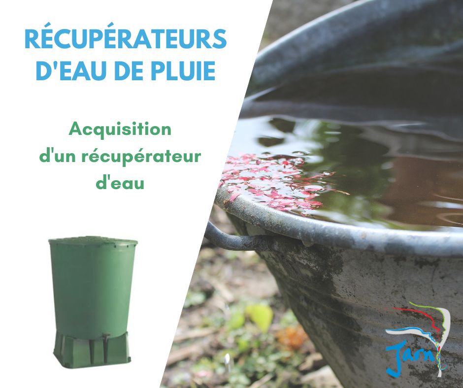 La mairie subventionne votre récupérateur d'eau de pluie - Ville